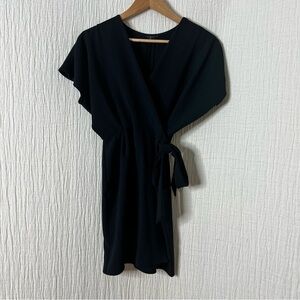 TopShop Short Sleeve Wrap Mini Dress size 4